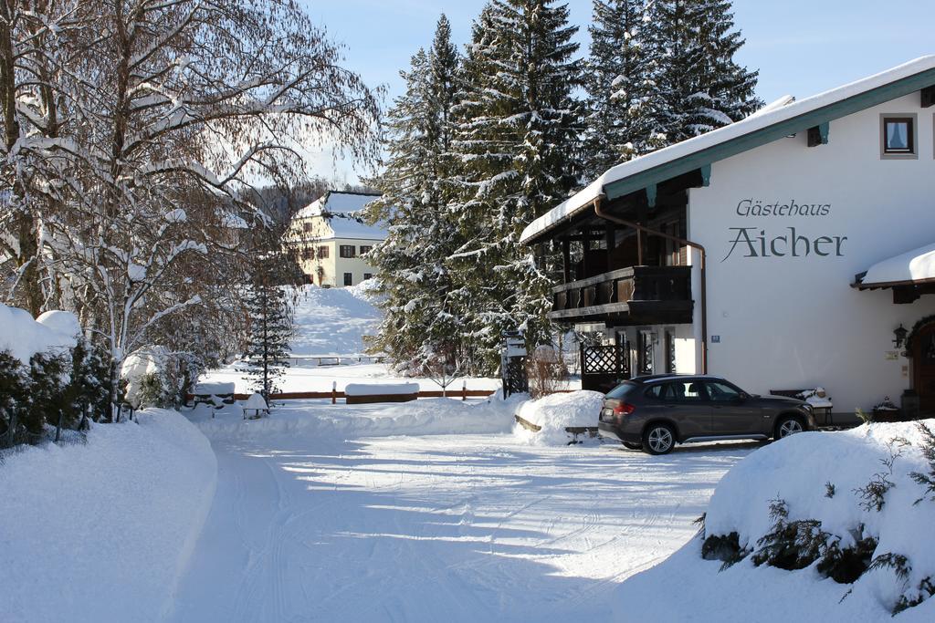 Gaestehaus Aicher インツェル エクステリア 写真