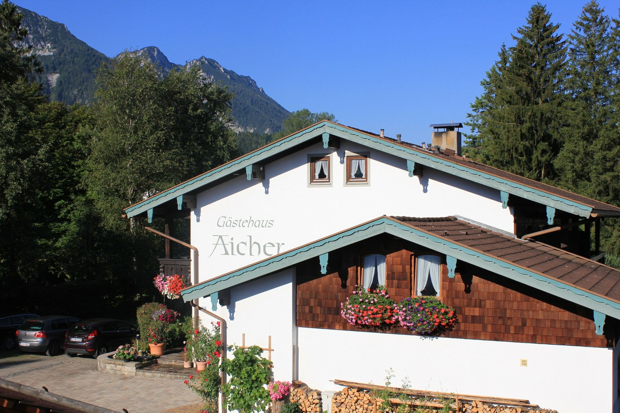 Gaestehaus Aicher インツェル エクステリア 写真